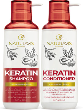 NATURAVIS front packaging set showing both bottles and benefits