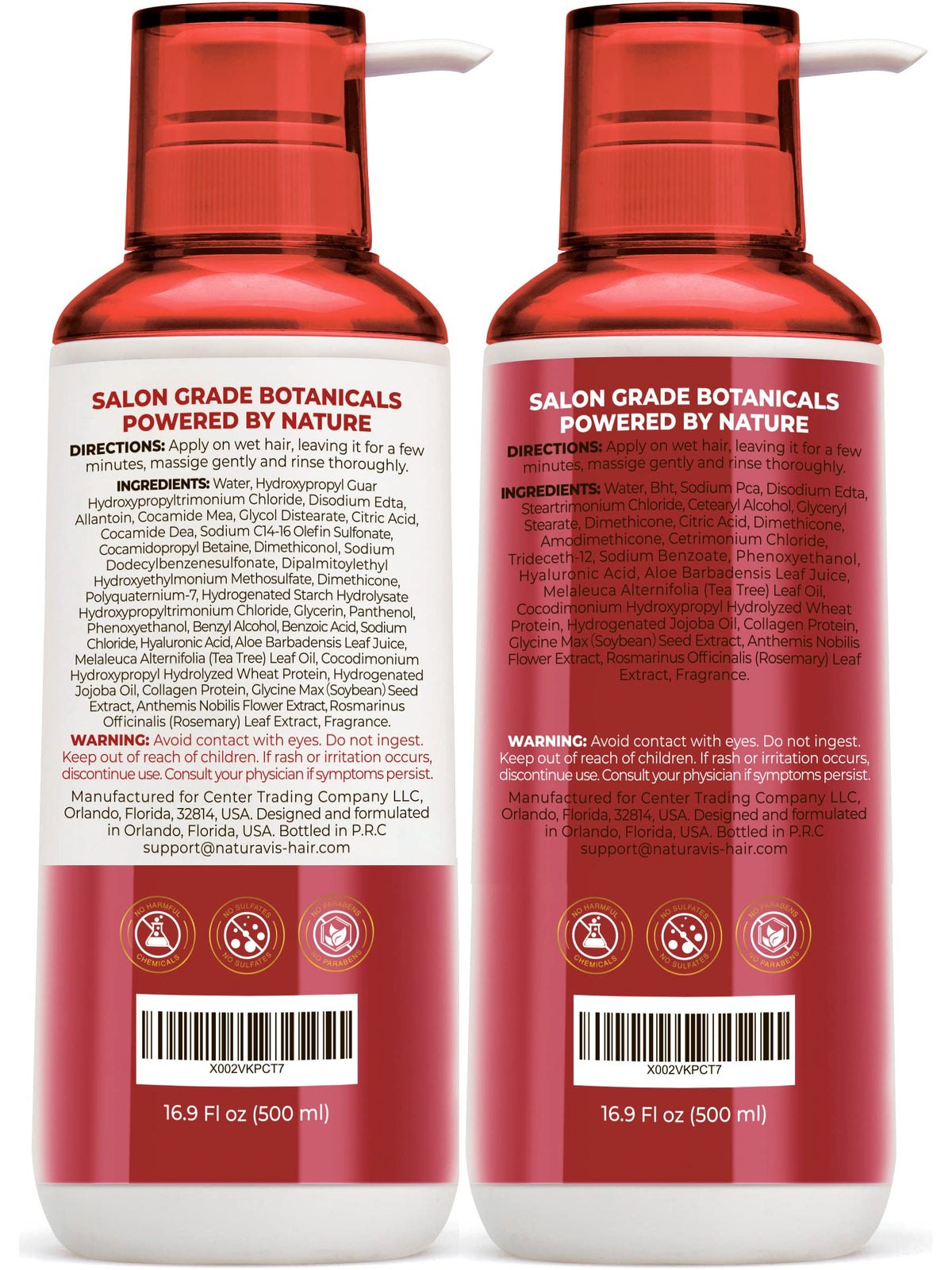 NATURAVIS lifestyle bathroom shelf display suggesting salon-quality routine benefit