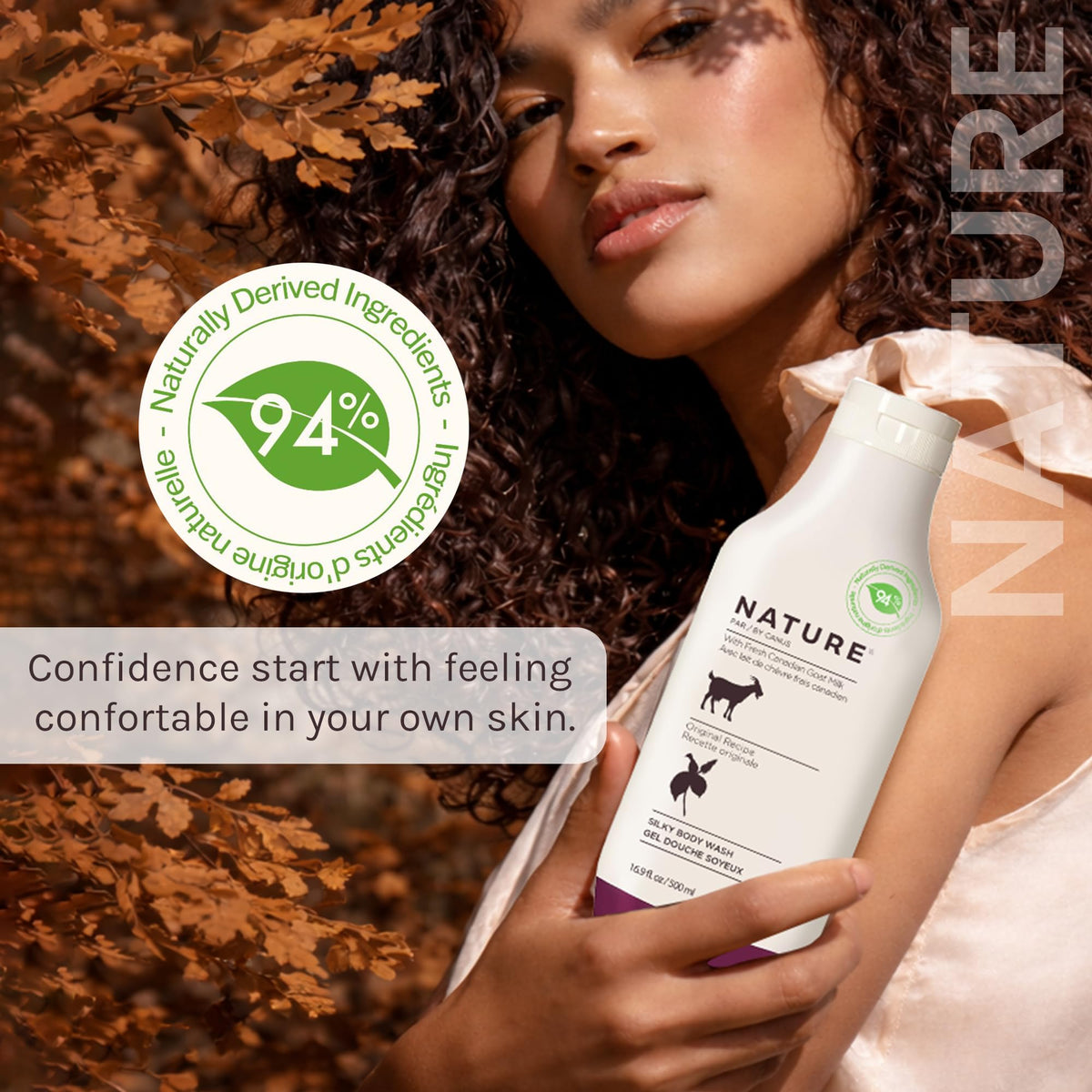 Nature by Canus closeup texture of creamy lather highlighting smooth feel