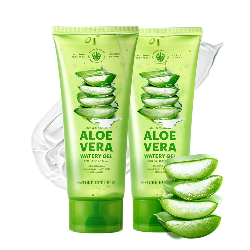 Nature Republic tube front packaging showing brand and cooling benefit