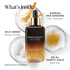 Nature Republic ampoule silky texture on hand showing quick absorption benefit