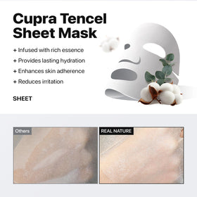 Nature Republic ten different mask variants displayed to show ingredient variety