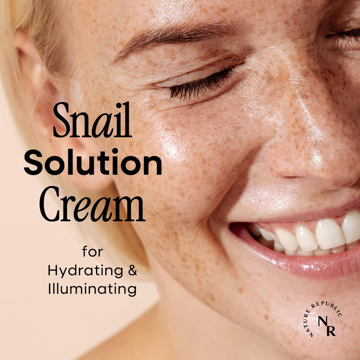 Nature Republic close-up of cream texture highlighting smooth absorption