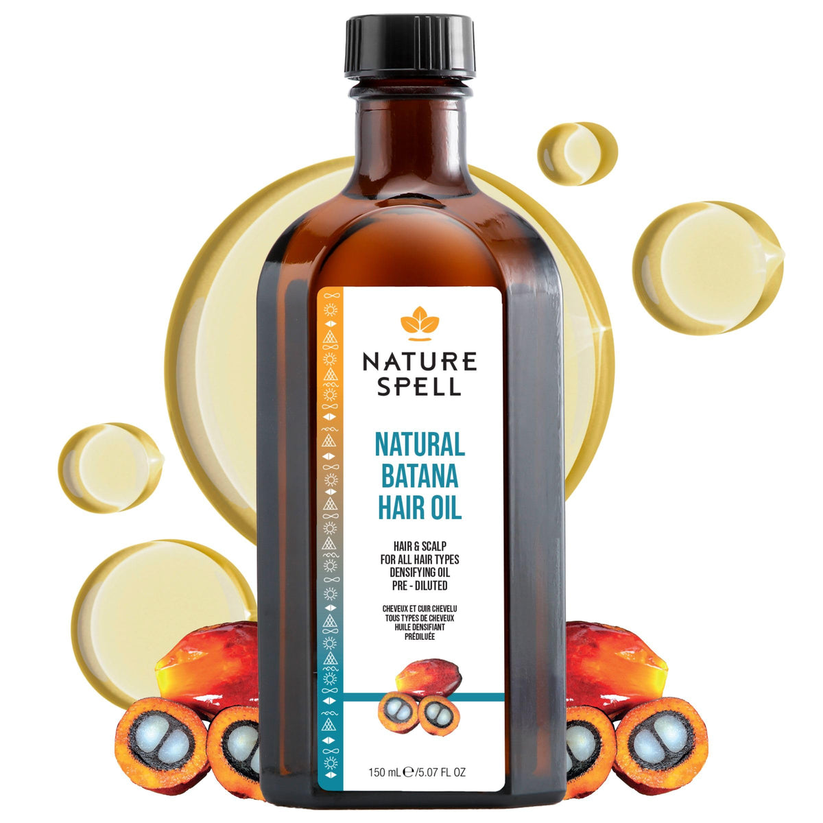 Nature Spell front packaging showing bottle and branding for easy identification