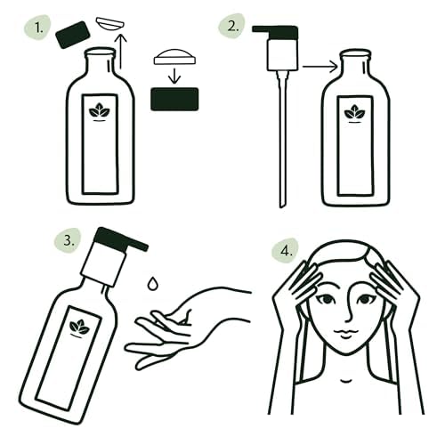 Nature Spell batana oil smoothed along hair lengths to strengthen and hydrate ends