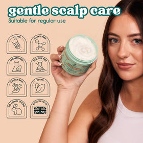 Nature Spell product label and directions, helps customers use mask correctly