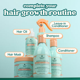 Nature Spell label close-up highlighting key nourishing ingredients