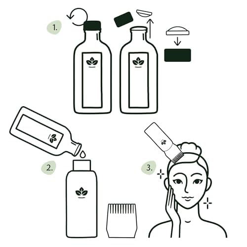 Nature Spell rosemary oil applied to scalp to support refreshed scalp sensation