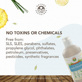 Nature Sustained on bathroom shelf in lifestyle setting for clean routine benefit