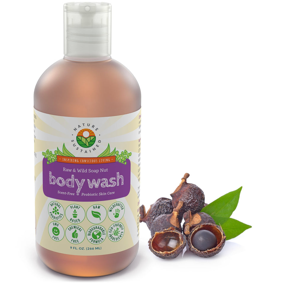 Nature Sustained front packaging showing clean label and size benefit