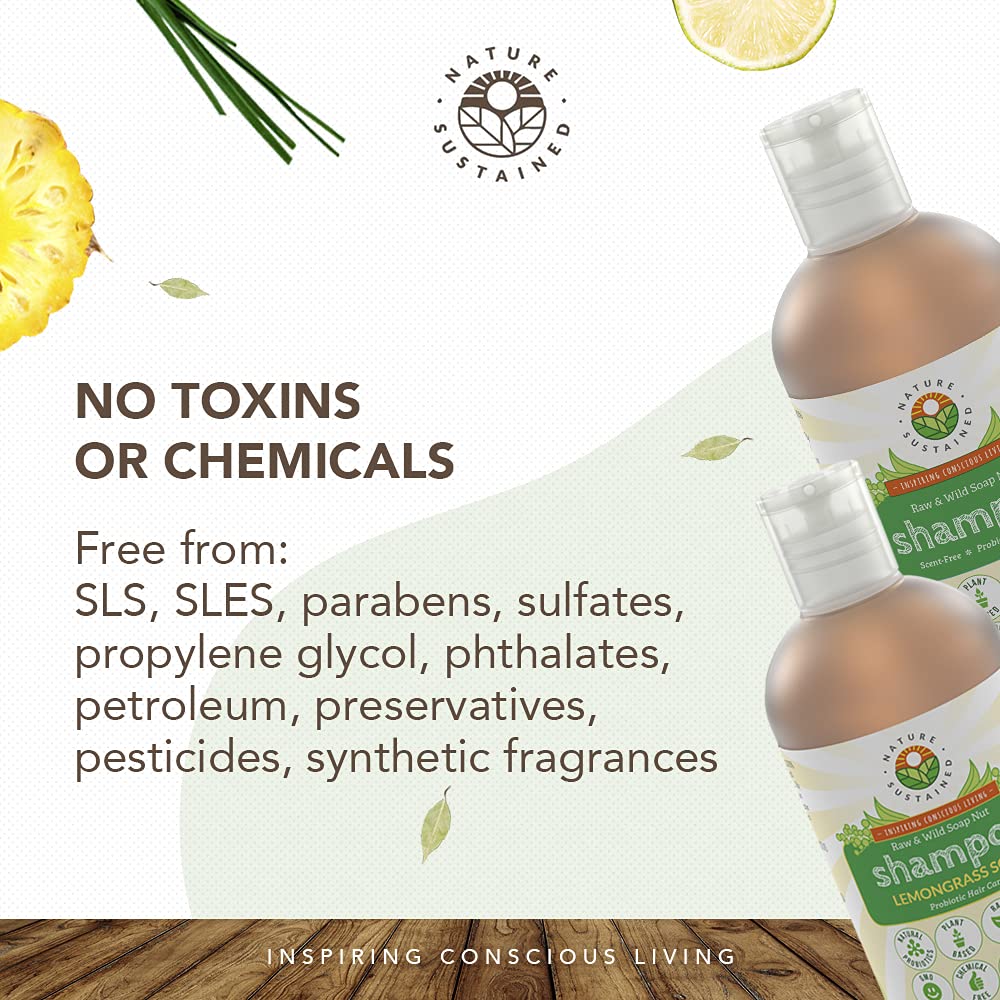 Nature Sustained label and ingredients list emphasizing organic transparency benefit