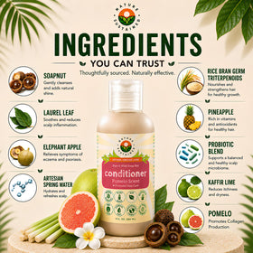 Nature Sustained pump dispense with product droplet showing easy application benefit