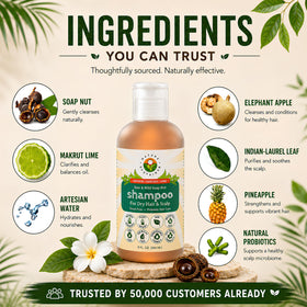 Nature Sustained shampoo texture pumped to show creamy hydration