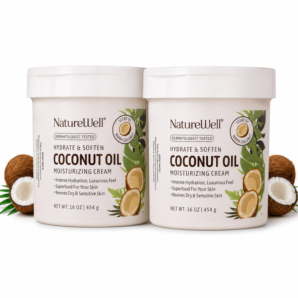 NATURE WELL front packaging showing product and size for clear identification