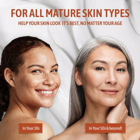 NATURE WELL used on model face and body showing even tone and radiant look benefit
