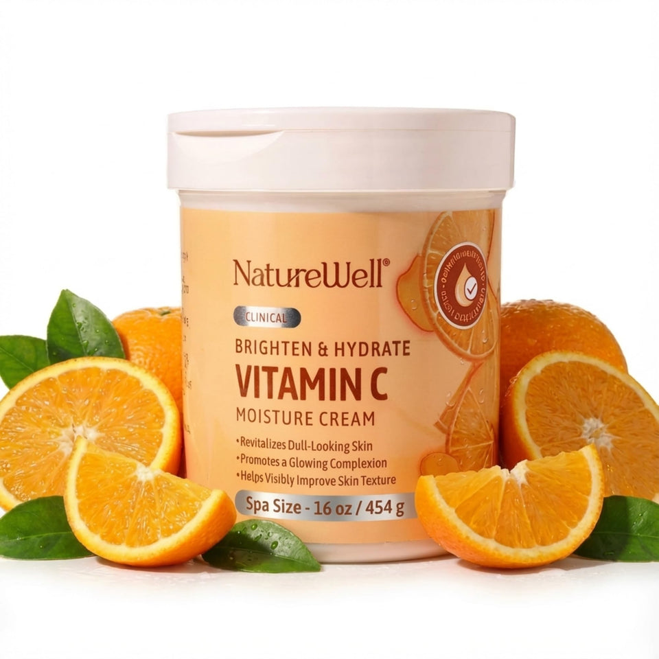 Nature Well front jar showing product label and 16 oz size benefit