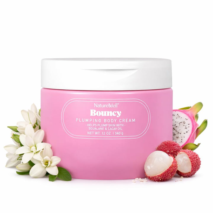 Nature Well front jar showing product packaging and elegant label, highlights premium look