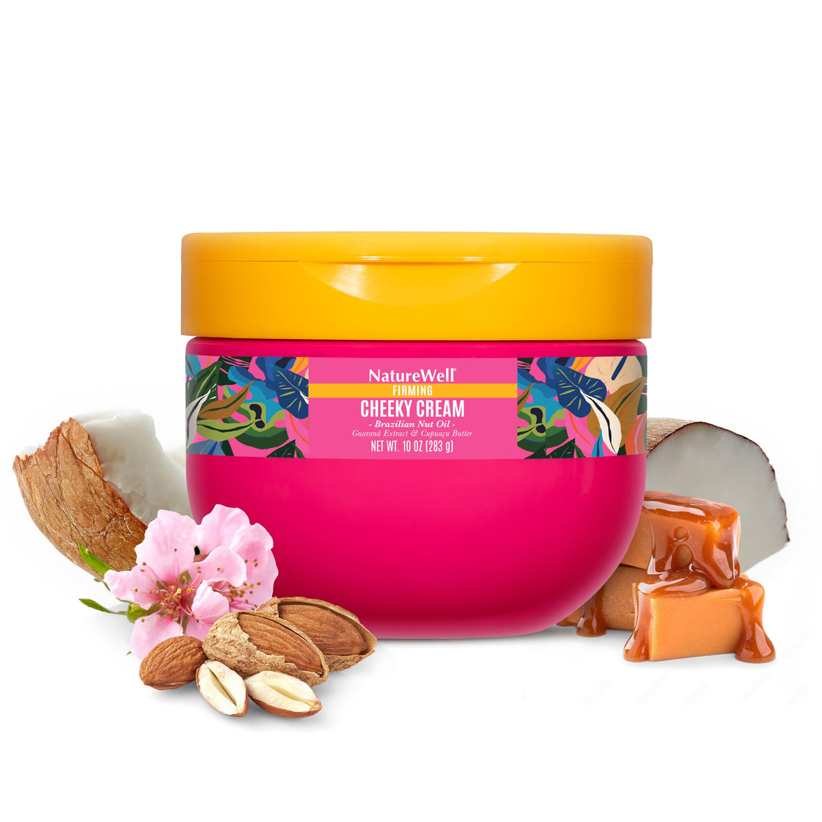 NATURE WELL front packaging showing jar and scent benefits