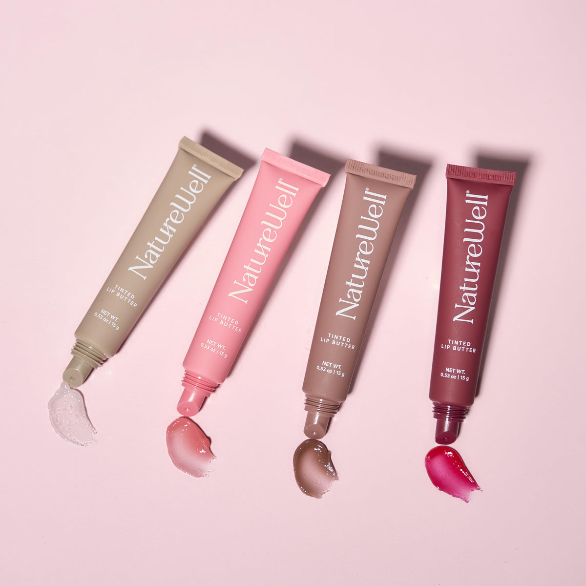 Nature Well Vanilla Glaze close-up highlighting sheer glossy finish and subtle vanilla scent benefit