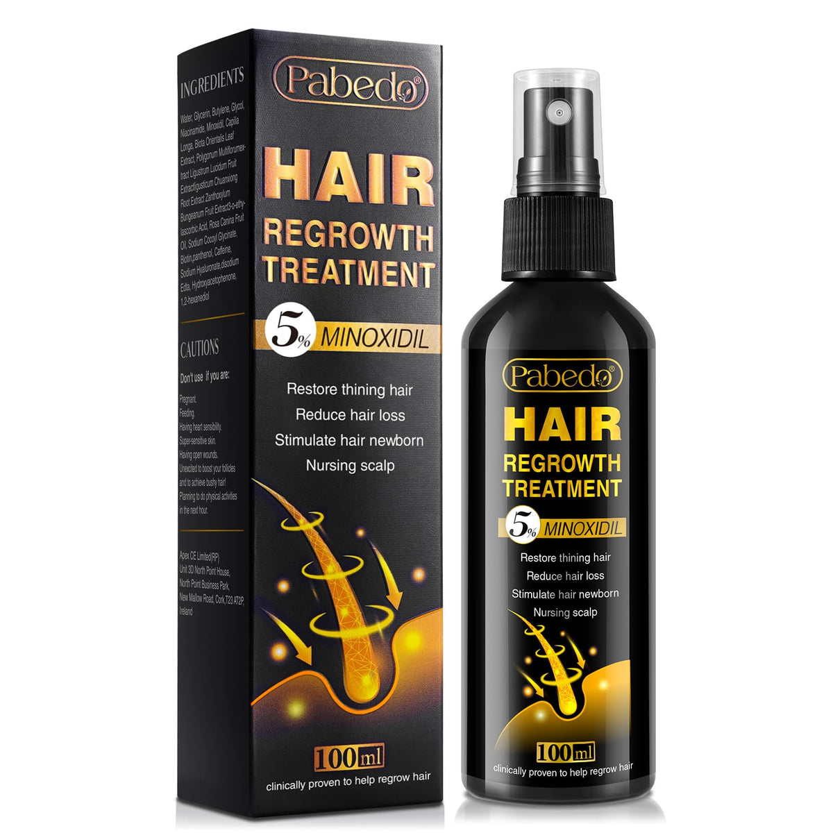 NATURE ZIRAN front packaging showing bottle and box, conveys trustworthy presentation
