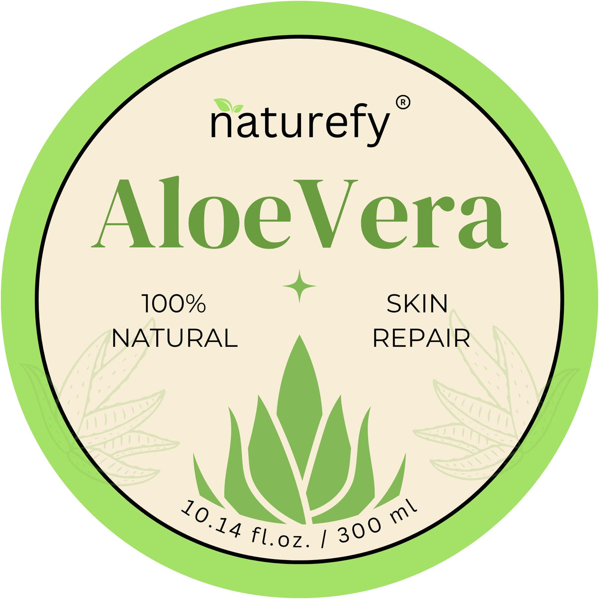 Naturefy open jar texture close-up highlighting smooth, non-sticky gel
