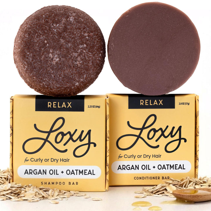 NATURÉL Loxy Relax front packaging showing both bars and benefits