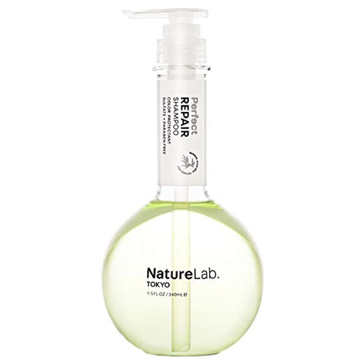 NATURELAB. TOKYO front packaging showing bottle and benefits