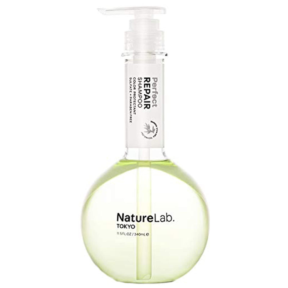 NATURELAB. TOKYO front packaging showing bottle and benefits