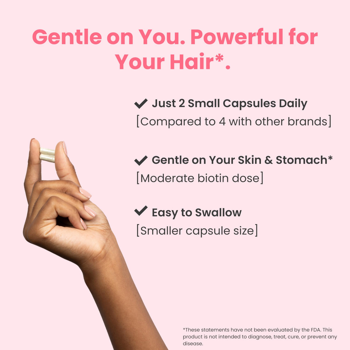 Naturenetics HairAnew bottle open with capsules demonstrating 30-day supply