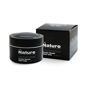 Nature's Bakery front packaging of Funky Beats wax showing label and size benefit: clear identification