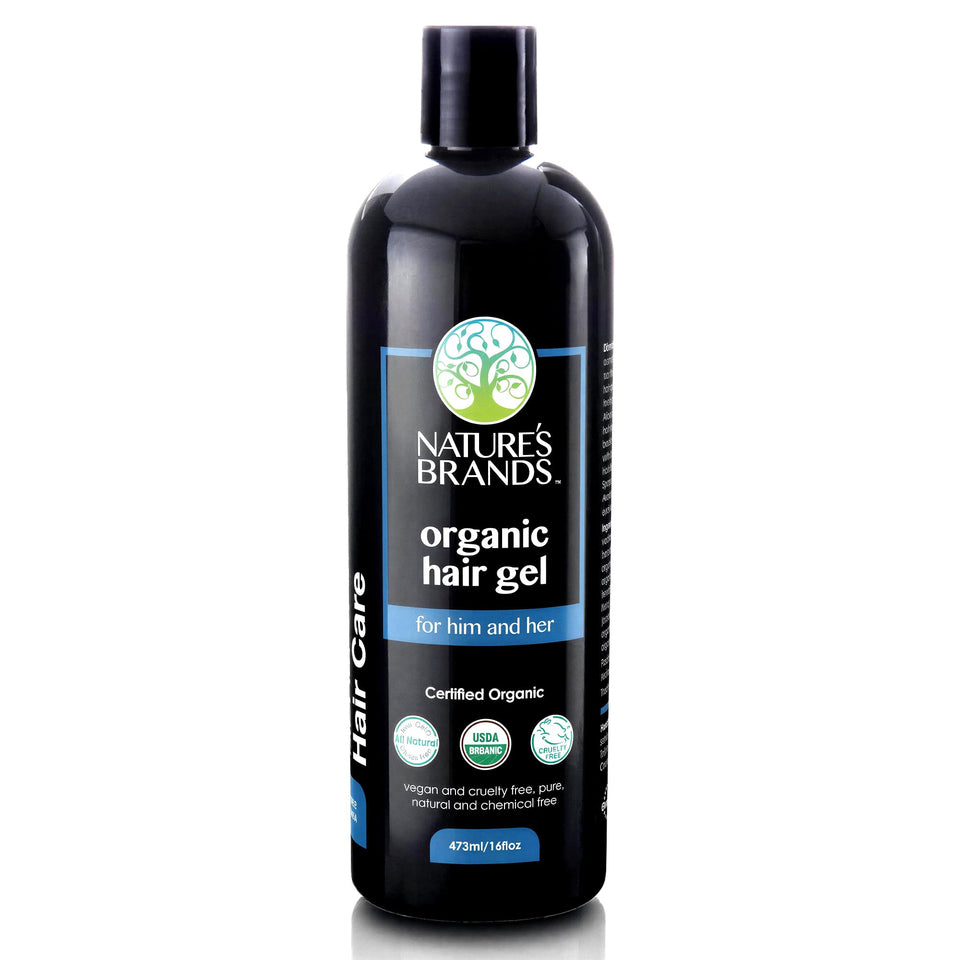 Nature's Brands front packaging showing organic seal and clean formula benefit