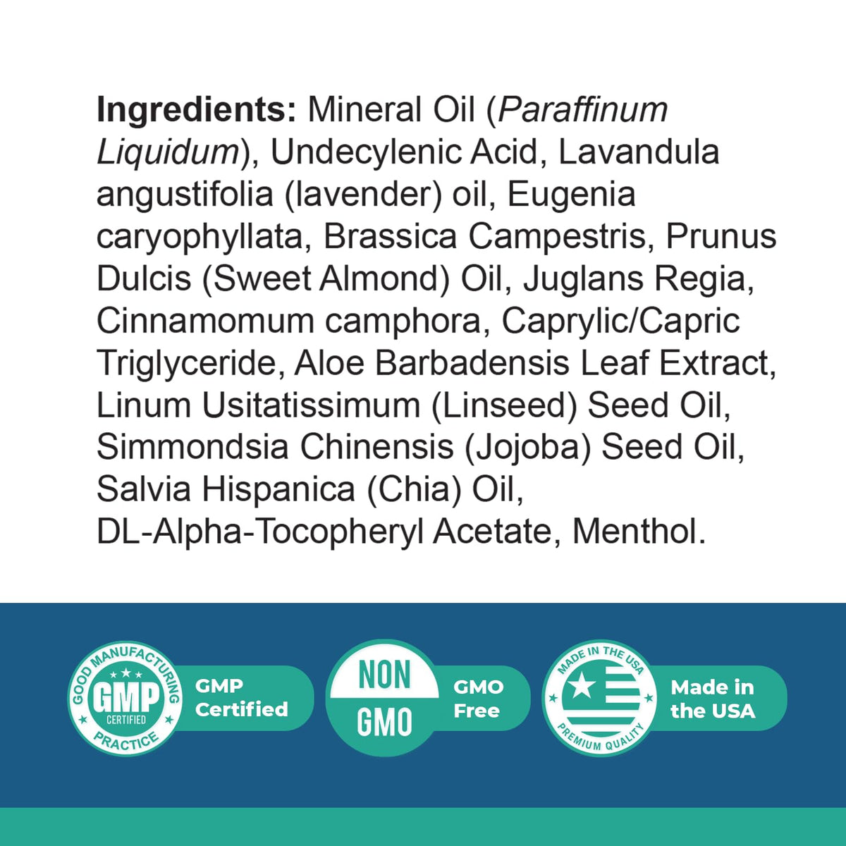 Nature’s NutriWave oil texture close-up showing light absorbent blend for quick drying
