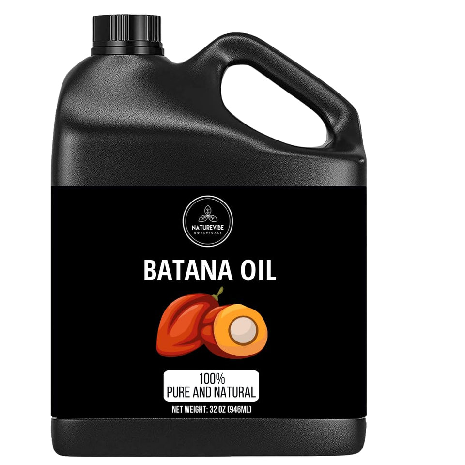 Naturevibe Botanicals front label showing 32 oz bottle and brand clarity