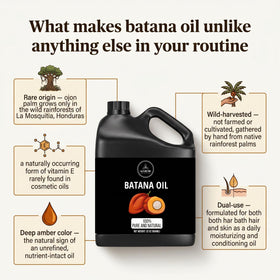 Naturevibe Botanicals hair treatment before and after showing improved smoothness