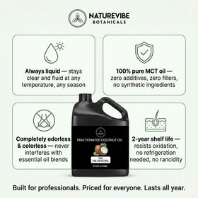 Naturevibe Botanicals oil texture close-up on hand, showing lightweight absorption benefit