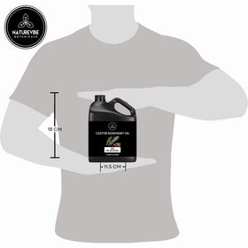 Naturevibe Botanicals applying oil to scalp for targeted grooming