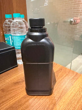 Naturevibe Botanicals moringa oil in bathroom setting showing daily routine convenience benefit