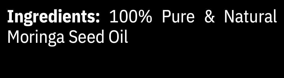 Naturevibe Botanicals moringa oil pouring texture close-up illustrating smooth absorption benefit