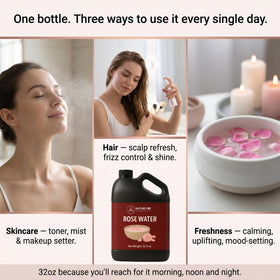 Naturevibe Botanicals fresh rose petals used to make the rose water ingredient source