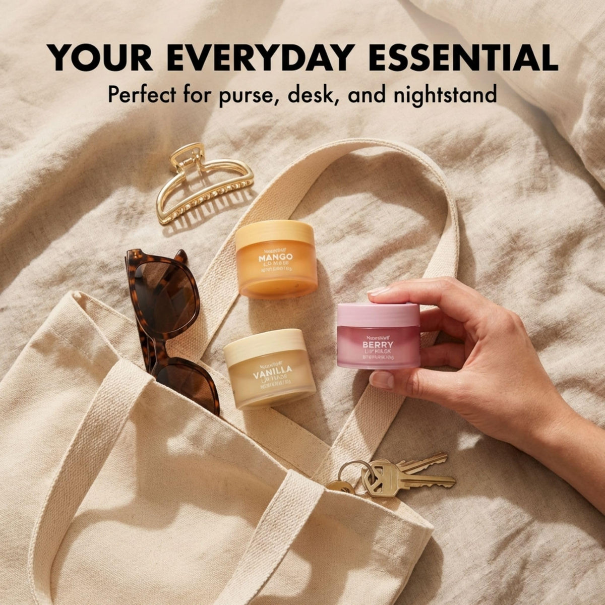 NatureWell tube cap detail emphasizing travel-friendly sealing and freshness
