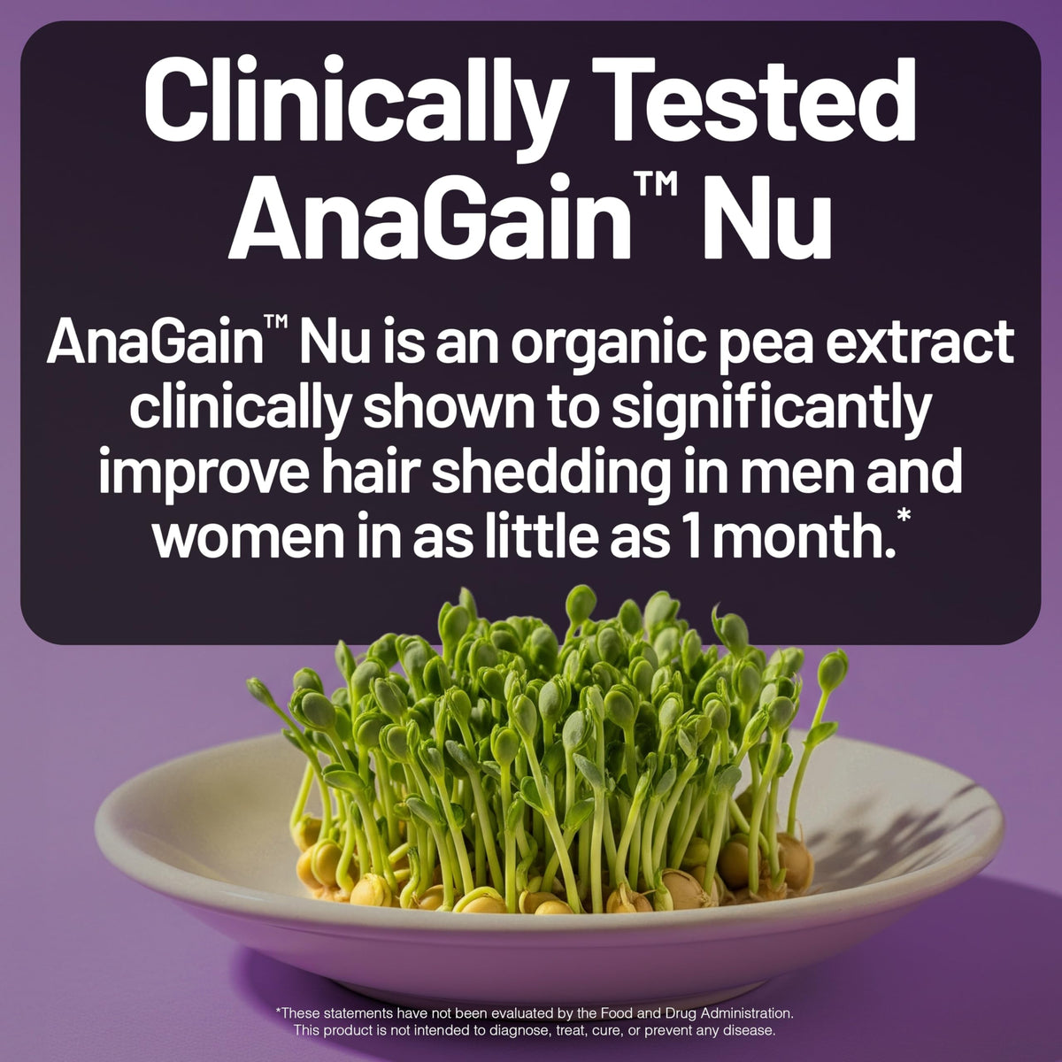 NatureWise label ingredients close view highlighting AnaGain Nu and TocoGaia