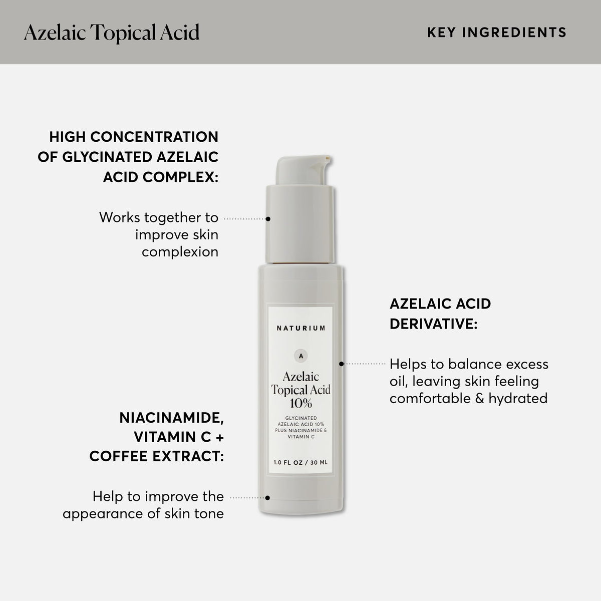 Naturium serum applied to cheek to demonstrate even application and quick absorption