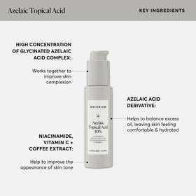 Naturium serum applied to cheek to demonstrate even application and quick absorption