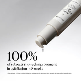 Naturium ingredient label close-up showing azelaic acid and niacinamide benefits