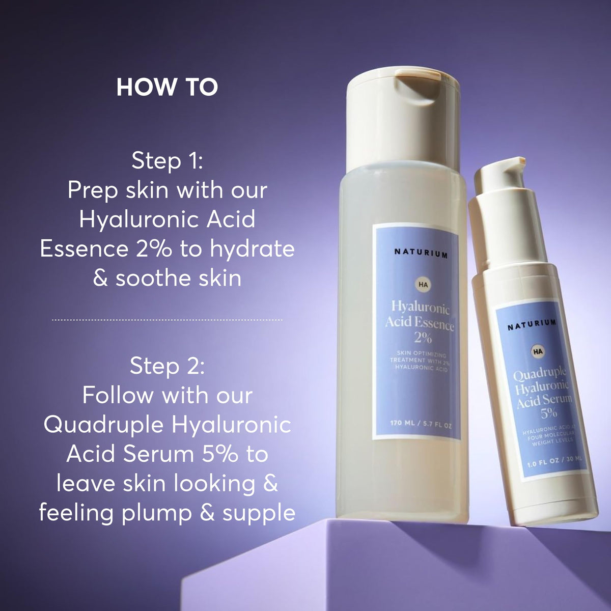 Naturium serum staged on bathroom counter showing daily routine hydration benefit