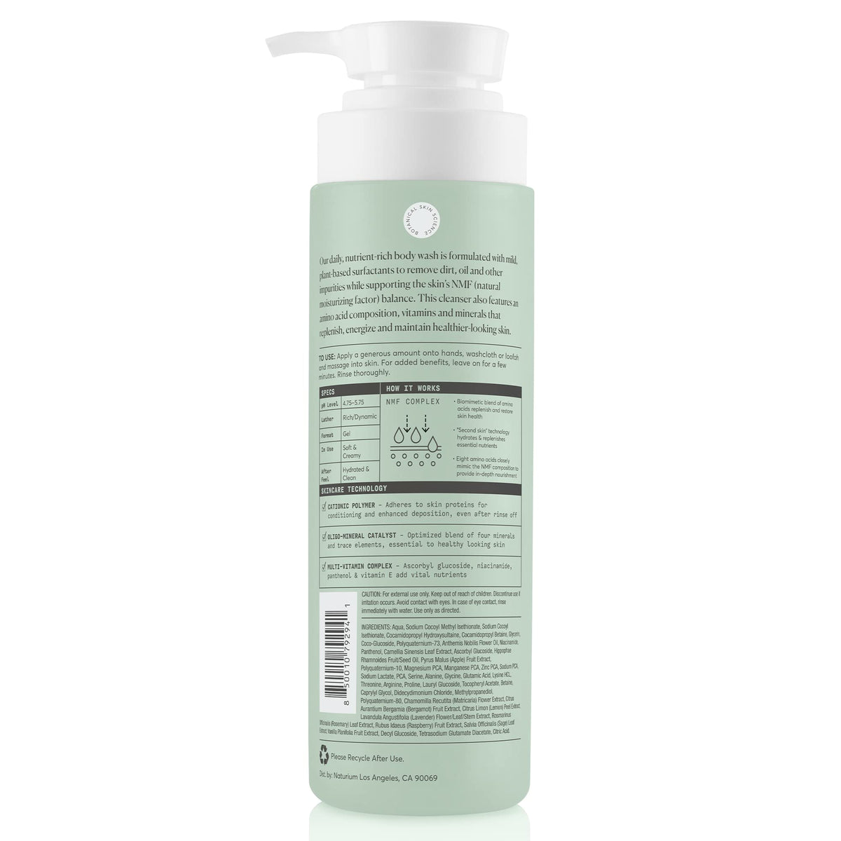Naturium lather in hand demonstrating soft foam and moisturizing feel