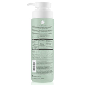 Naturium lather in hand demonstrating soft foam and moisturizing feel