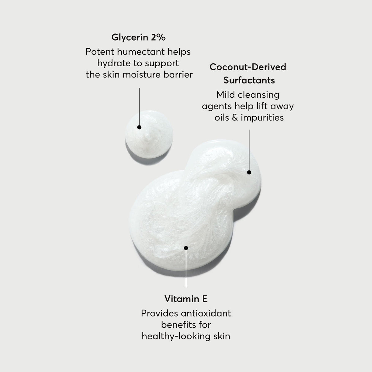 Naturium pump dispensing product demonstrating convenient, controlled use