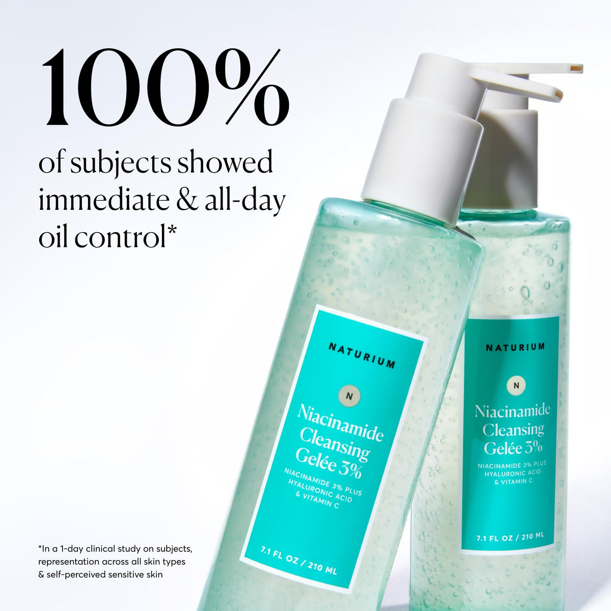 Naturium bottle beside hyaluronic acid visual to show hydration benefit