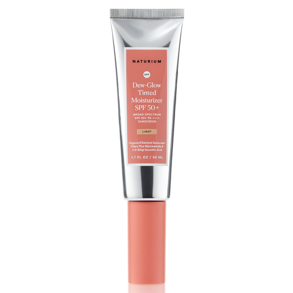 Naturium front packaging showing bottle and SPF benefit